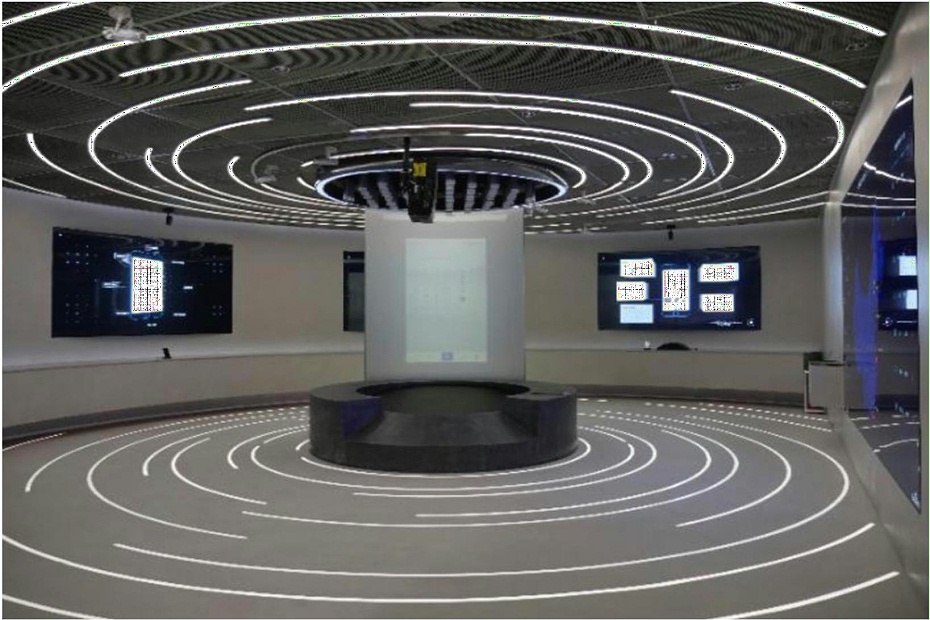 400平方百度企业展厅设计-纯粹展览空间搜索引擎设计-文丰装饰